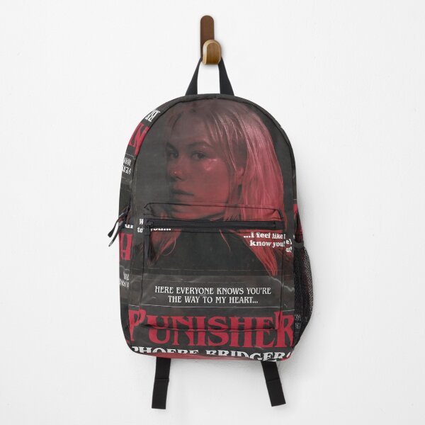 Item preview, Punisher by Phoebe Bridgers But It's a 1980s Stephen King Novel Poster designed and sold by Common Lamia.