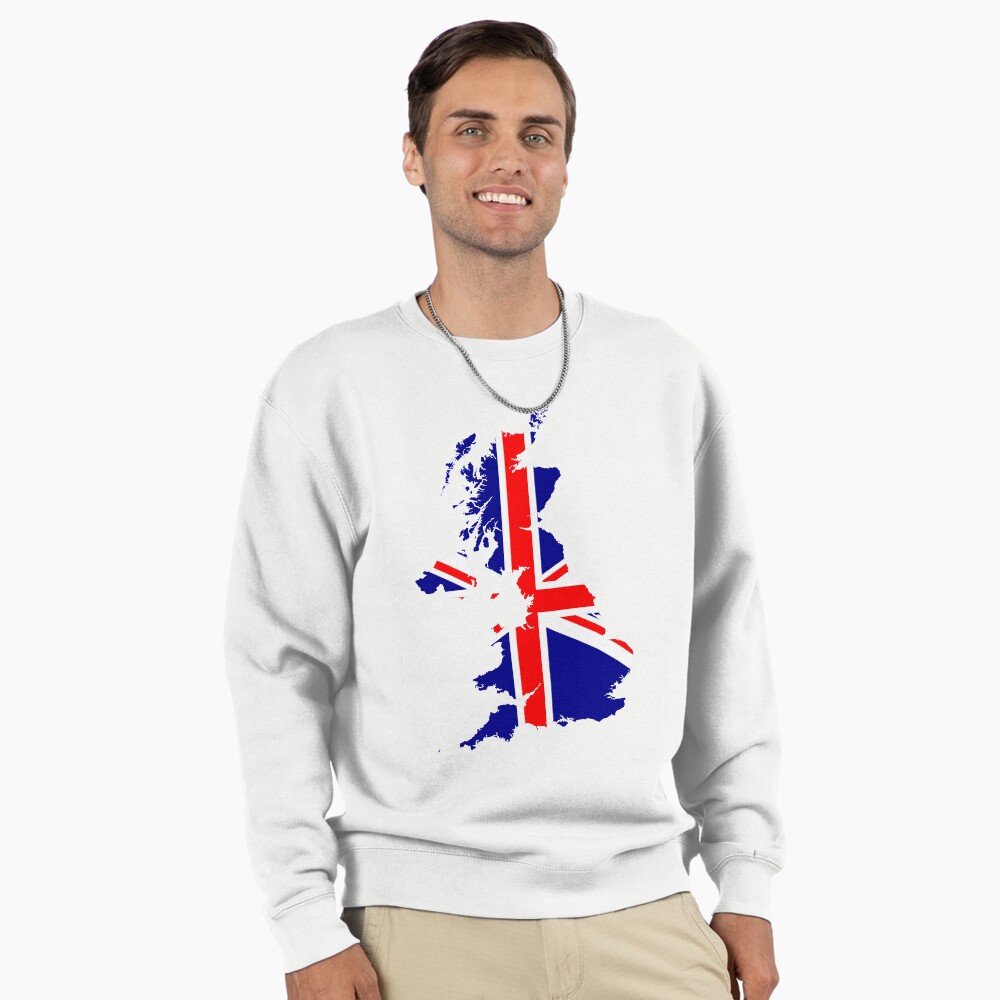 United Kingdom map flag