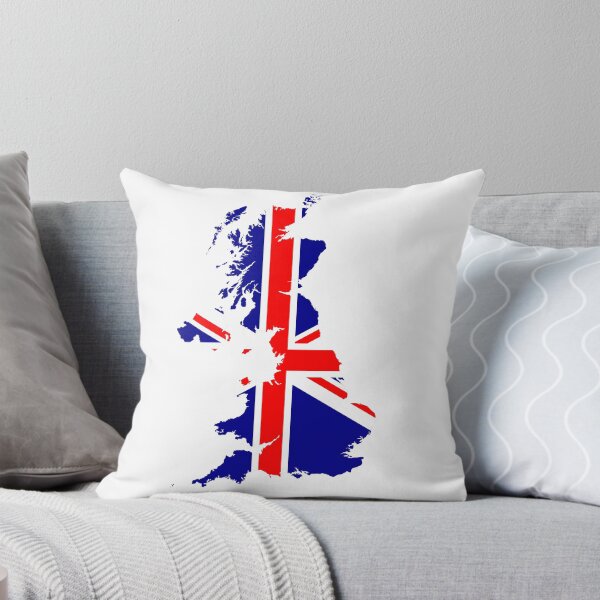 Item preview, United Kingdom map flag designed and sold by CacaoDesigns.