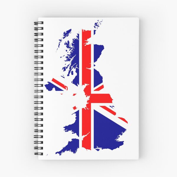 Item preview, United Kingdom map flag designed and sold by CacaoDesigns.