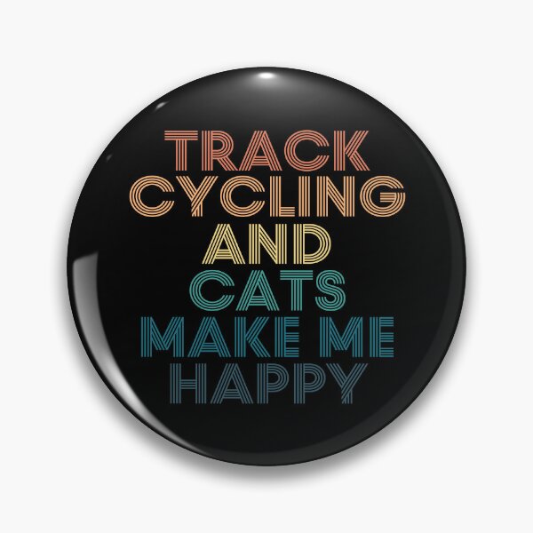 Item preview, Track cycling And Cats Make Me Happy designed and sold by kindxinn.