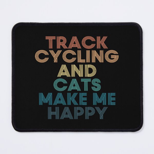 Item preview, Track cycling And Cats Make Me Happy designed and sold by kindxinn.