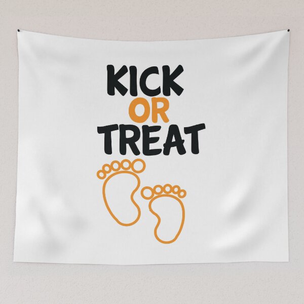Item preview, Kick or Treat designed and sold by GeometricLove.