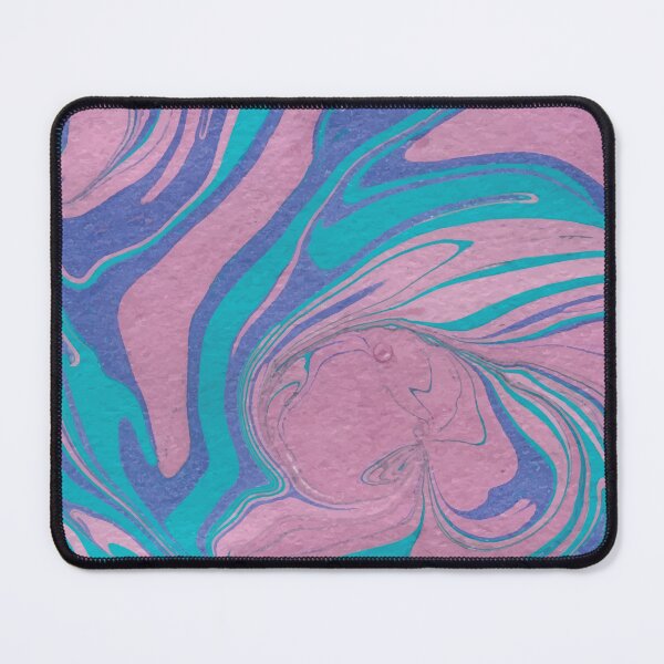 Item preview, Pink & Blue mixed inks decor designed and sold by silvatropical.