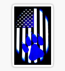 American Dog teams Sticker