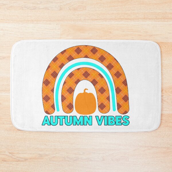Item preview, Autumn Vibes Rainbow and Pumpkin designed and sold by zachandjackson.