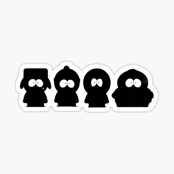 South Park Sticker for Sale by Ivan Stošić