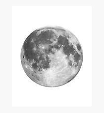 Full Moon Phase Photographic Print