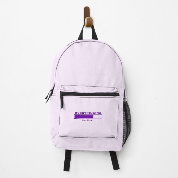 Item preview, Cute Funny Aesthetic Purple Overthinking Design designed and sold by Dr3amsInInk.