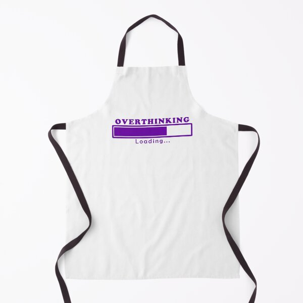 Item preview, Cute Funny Aesthetic Purple Overthinking Design designed and sold by Dr3amsInInk.