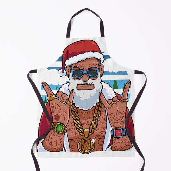 Item preview, Hip Hop Black Santa Claus African American Christmas designed and sold by Nosek1ng.
