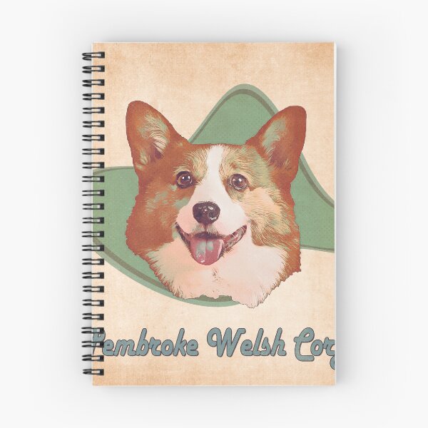 Item preview, Pembroke Welsh Corgi Retro Poster designed and sold by werdantem.