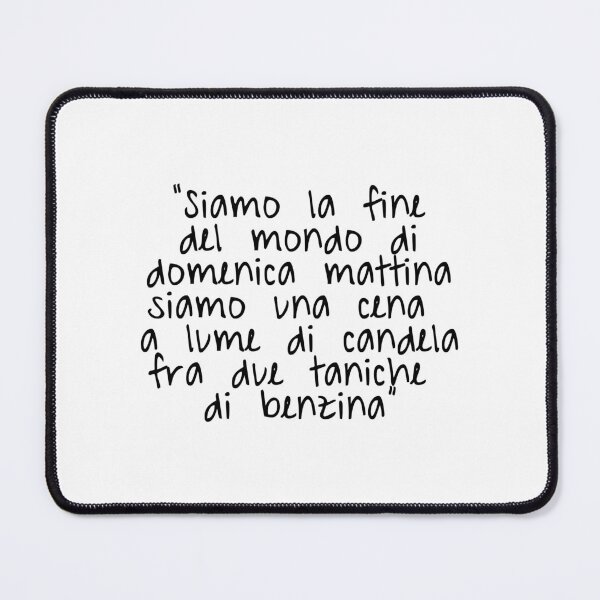 Item preview, pinguini tattici nucleari - Verdura - Siamo la fine del mondo- citazione frasi canzone   designed and sold by fuffu.