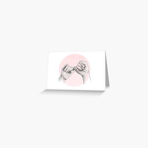 Item preview, pinky swear // hand study designed and sold by lauragraves.