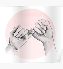 Póster meñique jure // mano estudio