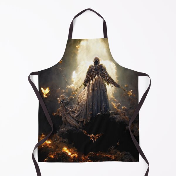 Item preview, Angel and Demon - Divine Intervention - Digital Painting - AI Artwork designed and sold by BRaiNDEDprints.