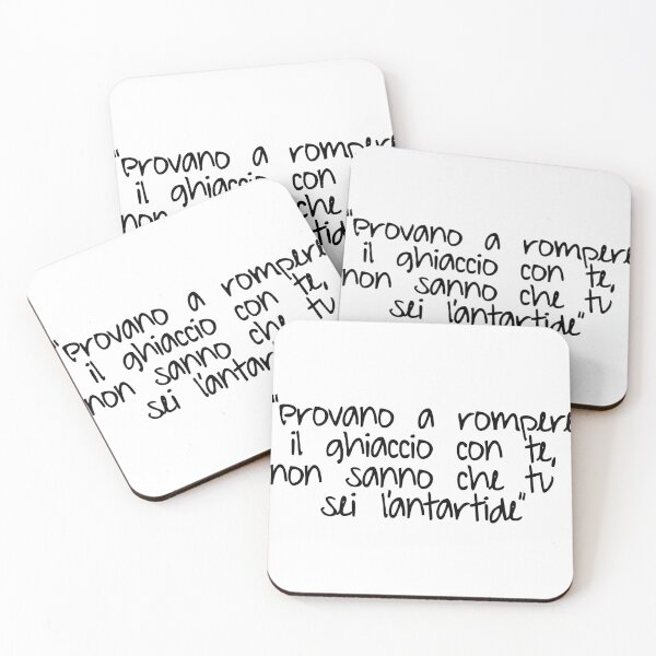 Item preview, Pinguini tattici nucleari - Non sanno che tu sei l'Antartide - Antartide - citazione frasi canzone   designed and sold by fuffu.