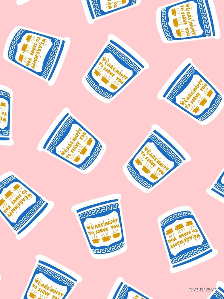 New York Deli Coffee Pattern by evannave