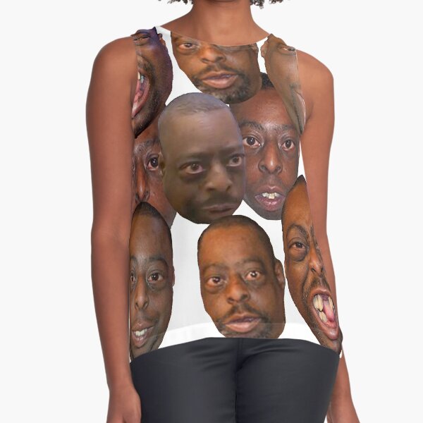 Beetlejuice Head Lester Green Sleeveless Top for Sale by