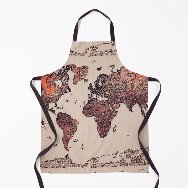 Item preview, Map of the surrealist world designed and sold by artayki.