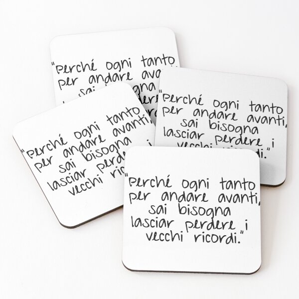 Item preview, Pinguini tattici nucleari - Bisogna lasciar perdere i vecchi ricordi - Pastello Bianco - citazione frasi canzone   designed and sold by fuffu.
