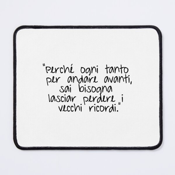 Item preview, Pinguini tattici nucleari - Bisogna lasciar perdere i vecchi ricordi - Pastello Bianco - citazione frasi canzone   designed and sold by fuffu.