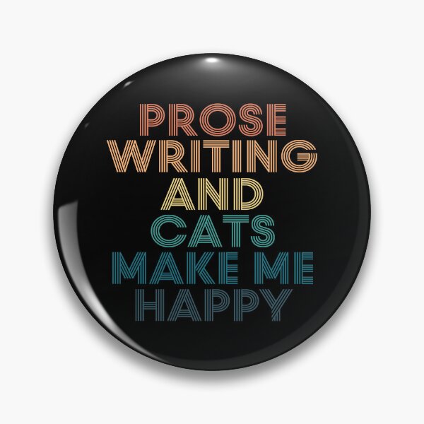 Item preview, Prose Writing And Cats Make Me Happy designed and sold by kindxinn.