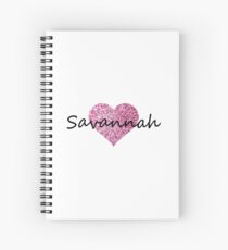 Savannah Spiral Notebook