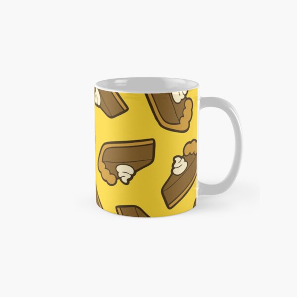 Chocolate Pie Pattern Classic Mug