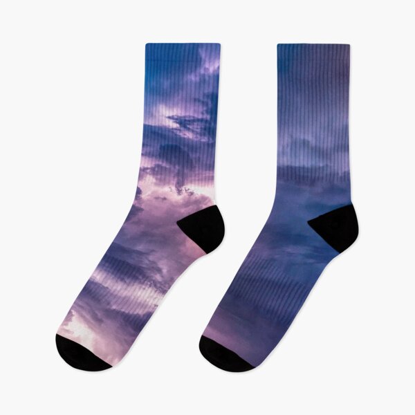 Item preview, Beautiful pink, purple multicoloured clouds on sky on Monday afternoon  designed and sold by Durgaa D.