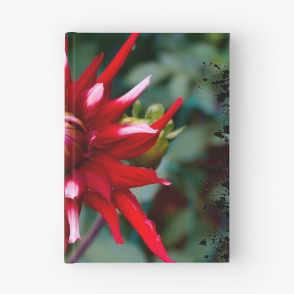 Item preview, Spiky Red Dahlia designed and sold by Nicole Gath.
