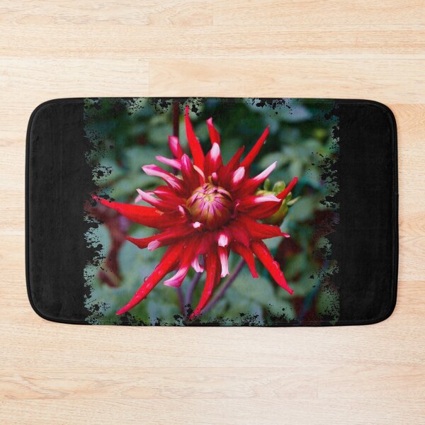 Item preview, Spiky Red Dahlia designed and sold by Nicole Gath.