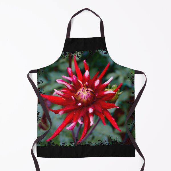 Item preview, Spiky Red Dahlia designed and sold by Nicole Gath.