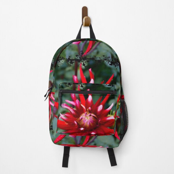Item preview, Spiky Red Dahlia designed and sold by Nicole Gath.
