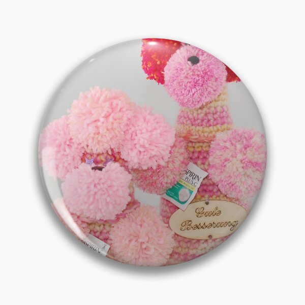 Item preview, Get well soon pink poodle greetings designed and sold by susannvoelske.