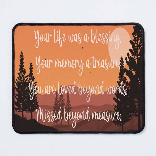 Item preview, Missed Beyond Measure Poem designed and sold by handsoftime2020.