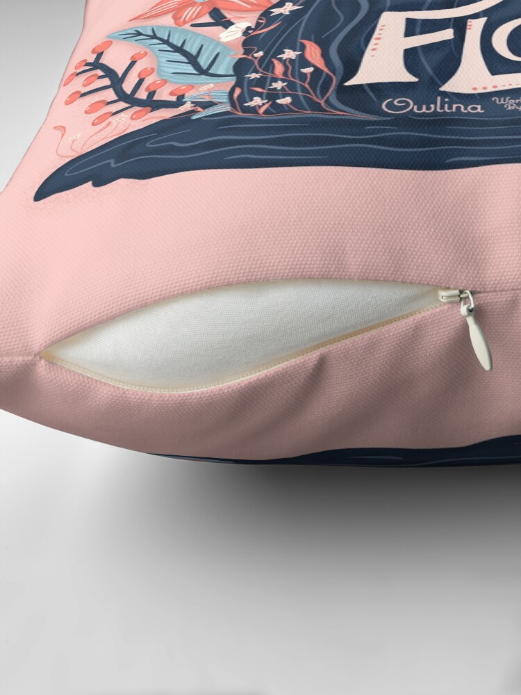 Thumbnail 2 of 4, Pillow, Out Of the Mud designed and sold by Owlina-Art.