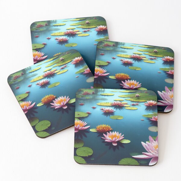 Item preview, Water Lilies designed and sold by GrannyMouse.