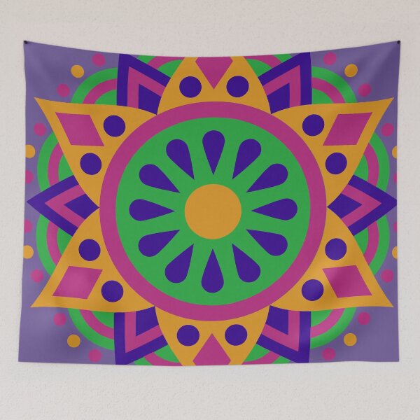 Aperçu de l'œuvre Mandala étoile créée et vendue par GaliYoga.