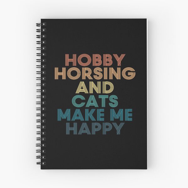 Item preview, Hobby horsing And Cats Make Me Happy designed and sold by kindxinn.