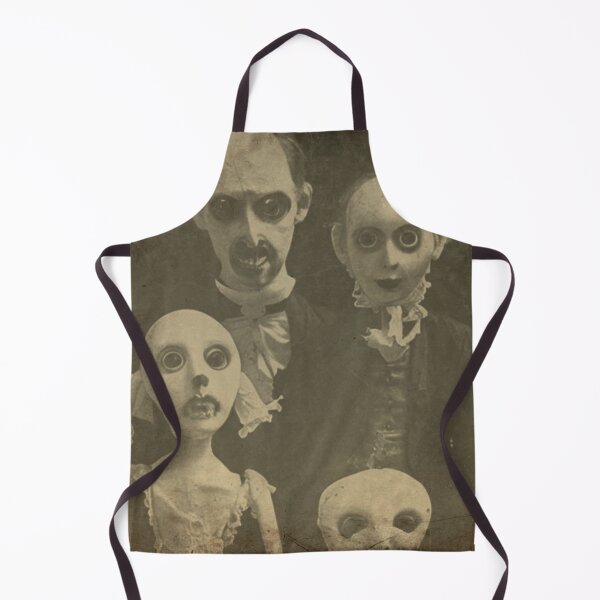 Item preview, Victorian Puppet Family (Sepia) - Creepy designed and sold by OddVintage.