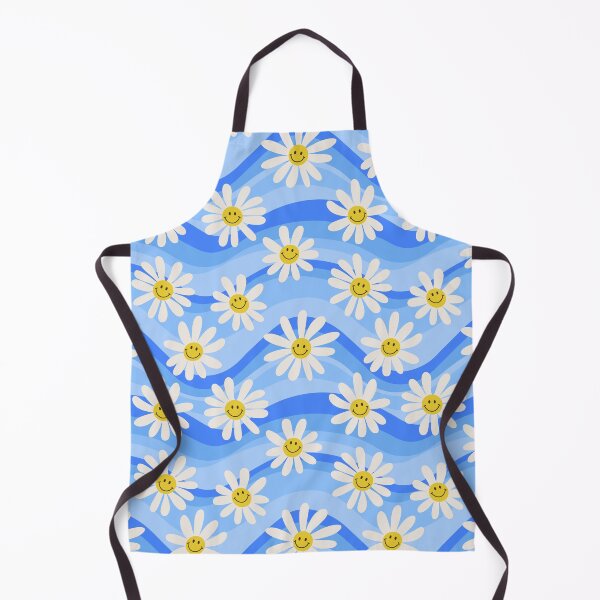 Item preview, Wavy Daisies - Blue designed and sold by Ayoub14.