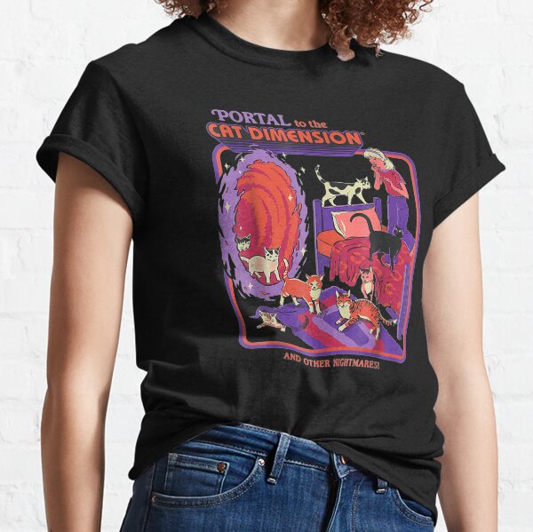 Portal To The Cat Dimension Halloween Costume Classic T-Shirt