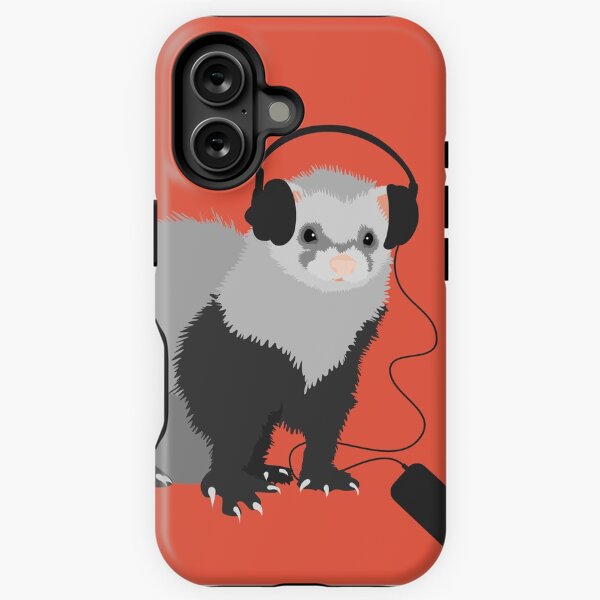 Item preview, Funny Musical Ferret designed and sold by Boriana Giormova.