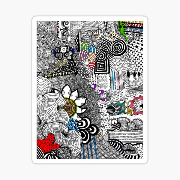Item preview, Zentangle 1 designed and sold by HK44.