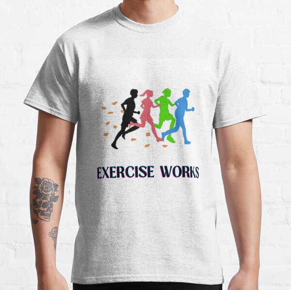 24/7 Workout Anytime Shirt Unisex Large Red White Graphic Adult Daytona  Beach