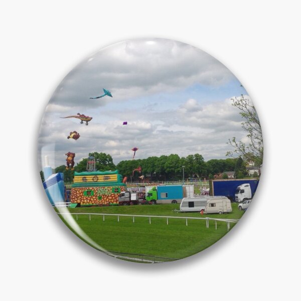 Item preview, Worcester racecourse with inflatables- refined  designed and sold by Ben Hattrell.