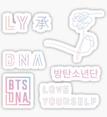 BTS LIEBEN SICH SELBST DNA Sticker