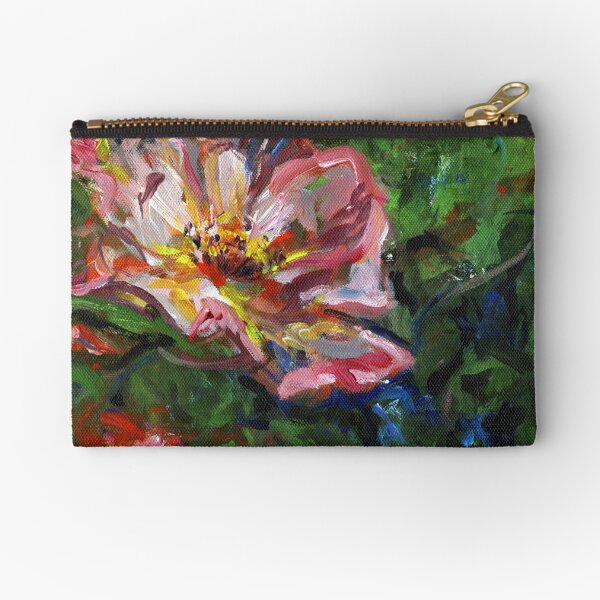 Wild Rose Zipper Pouch