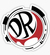 Danganronpa! DR (Black) Sticker
